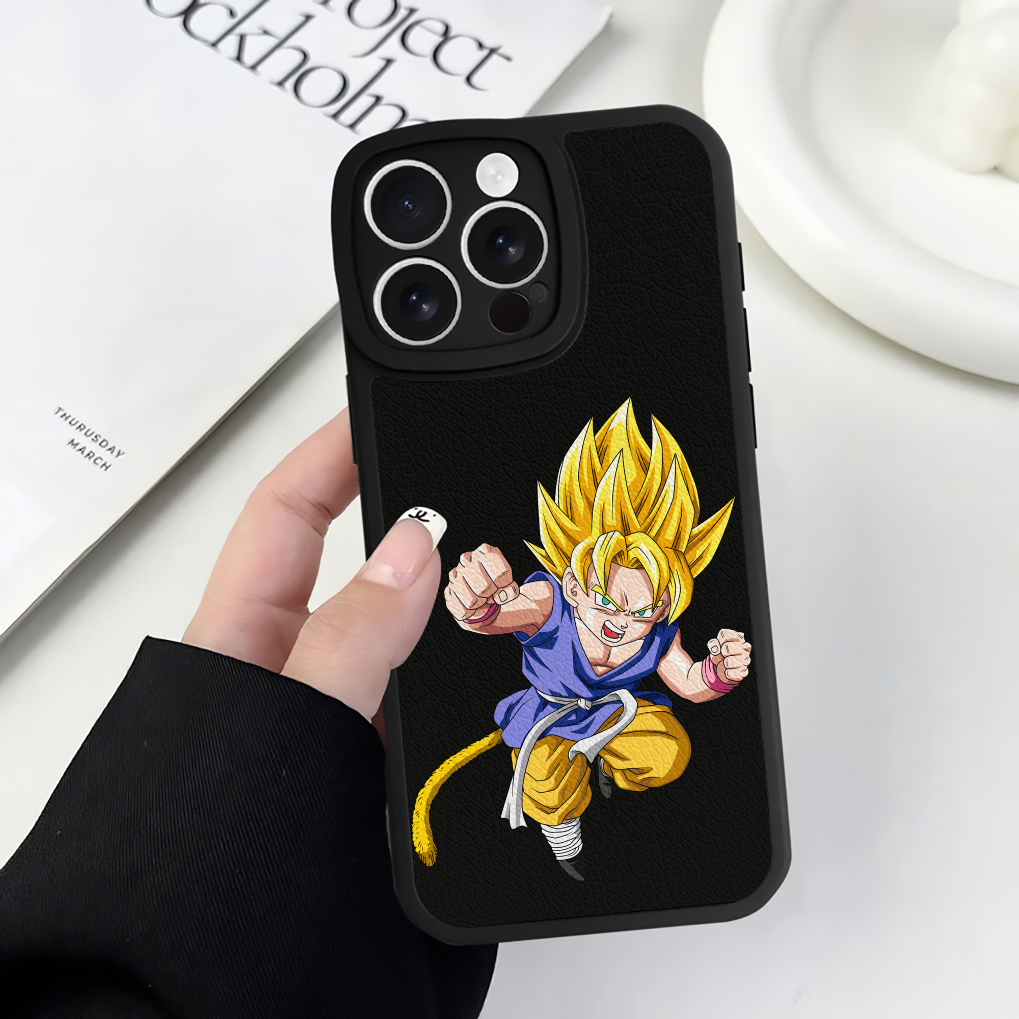 （画像用） ドラゴンボール ベジット DRAGON BALL Vegetto 【iPhone 16シリーズ対応】シリコンスマホケース（レザー調） 材質：シリコン
